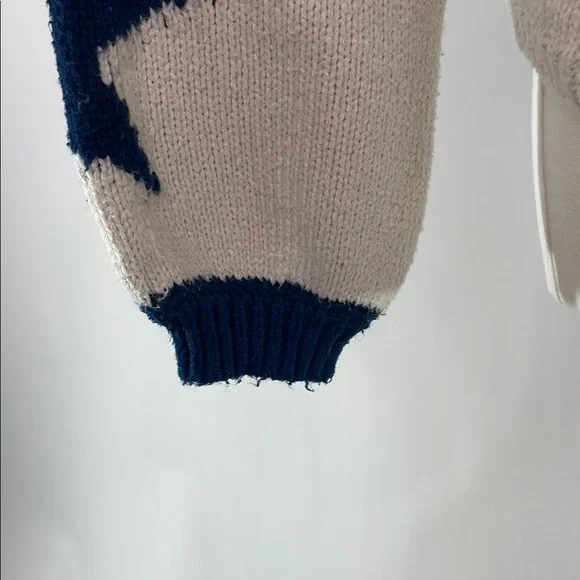 Splendid Blue Star Sweater, XS - Picture 13 of 14